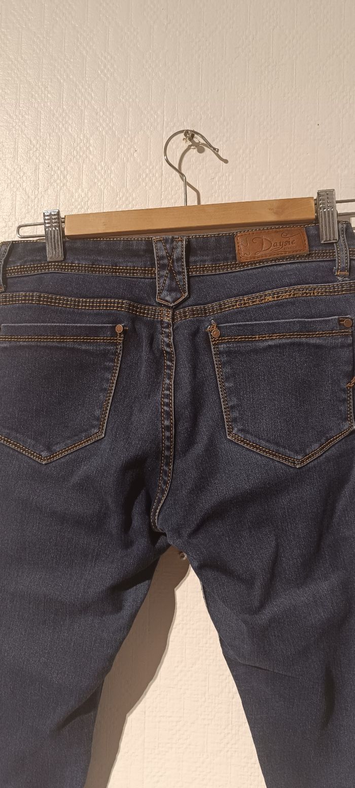 Jean super skinny bleu foncé – Daysie – Taille 40 - photo numéro 5