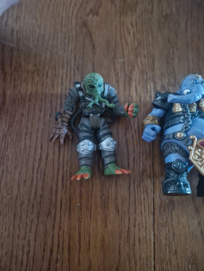 Lot de 3 figurines Chap Mei 1996 et 2001 guerriers - photo numéro 5