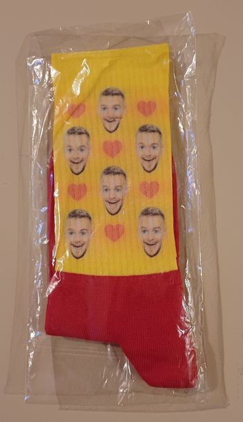 Jeremstar chaussette