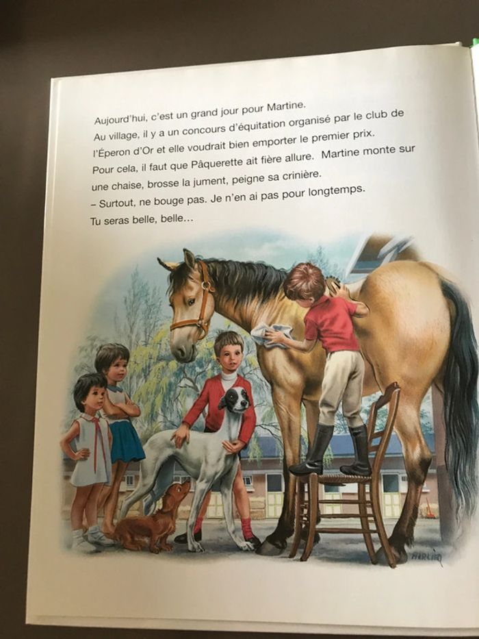 Livre Martine monte à cheval - photo numéro 3