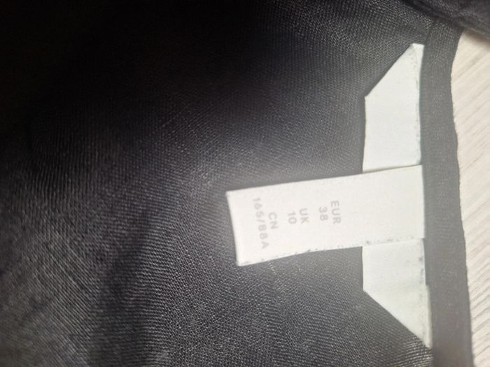 Boléro noir Péplum en lin H&M 38 - photo numéro 3