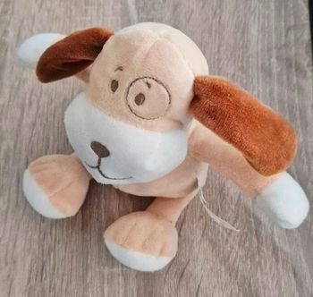 Peluche chien Roland
