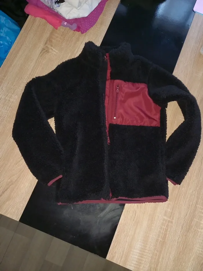 Veste noir bien chaude 10ans - photo numéro 10
