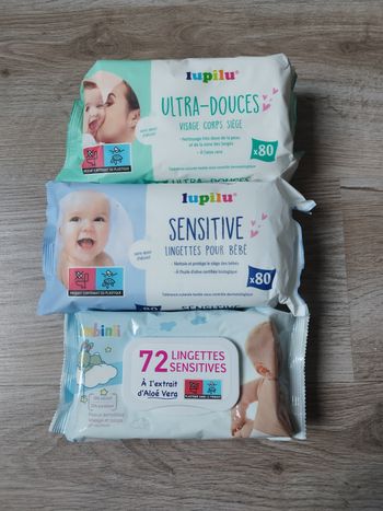 Lingettes bébé 