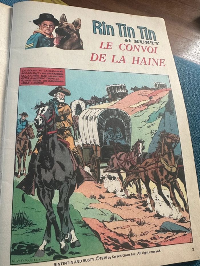 Magazine revue ancien Rintintin et Rusty 67 Zane Cannon bande dessinée bd - photo numéro 9