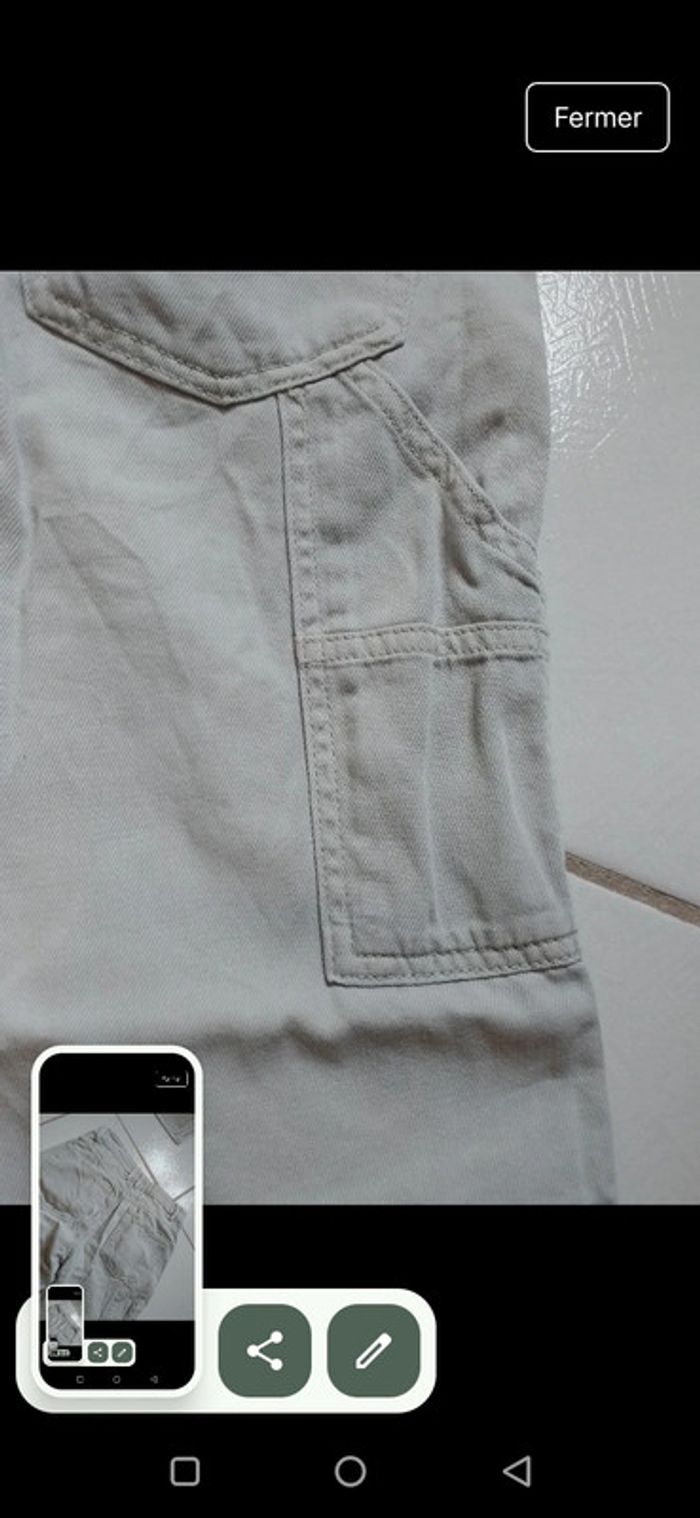 Pantalon large femme vert clair Pimkie - photo numéro 13