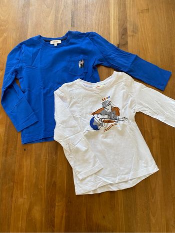 Lot tee shirts manches longues catimini