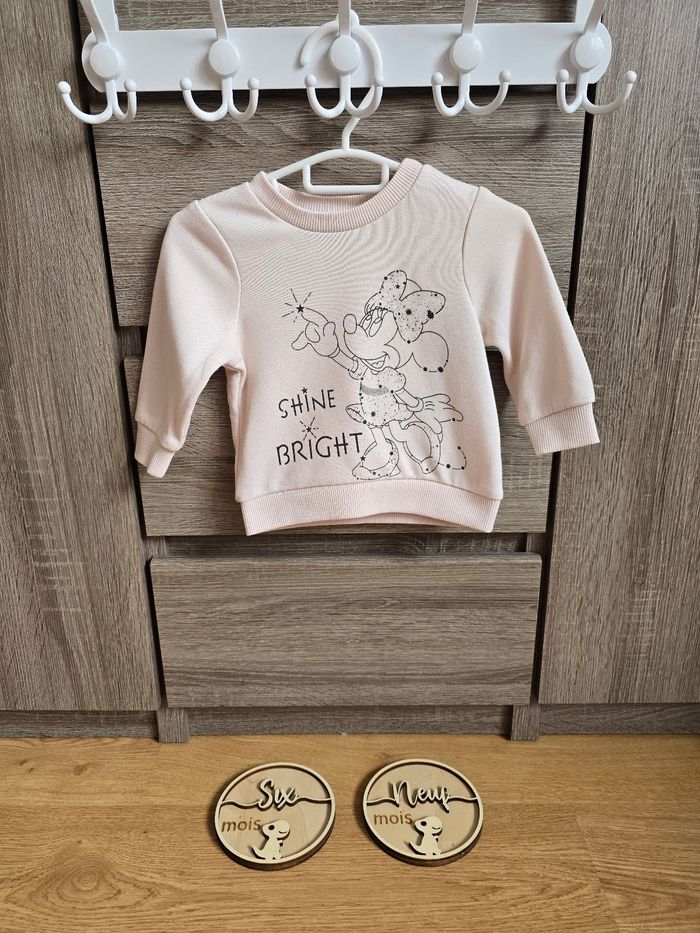 Vêtement Bébé Fille - Ensemble Minnie - Disney - 6/9 mois 74cm - photo numéro 2