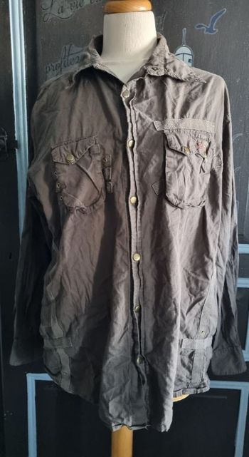 Chemise marron taille 3