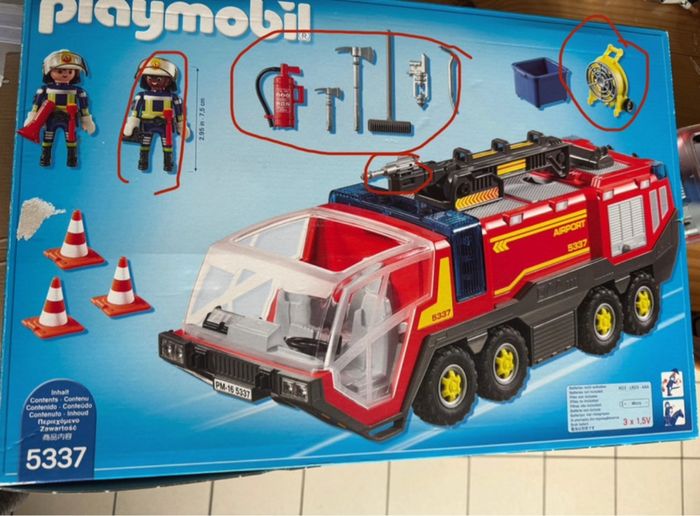 Véhicule de pompier Playmobil - photo numéro 2