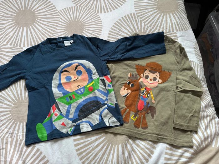 Lot de 2 tee-shirts manches longues Disney