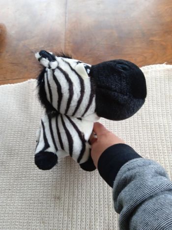 Peluche zèbre Madagascar