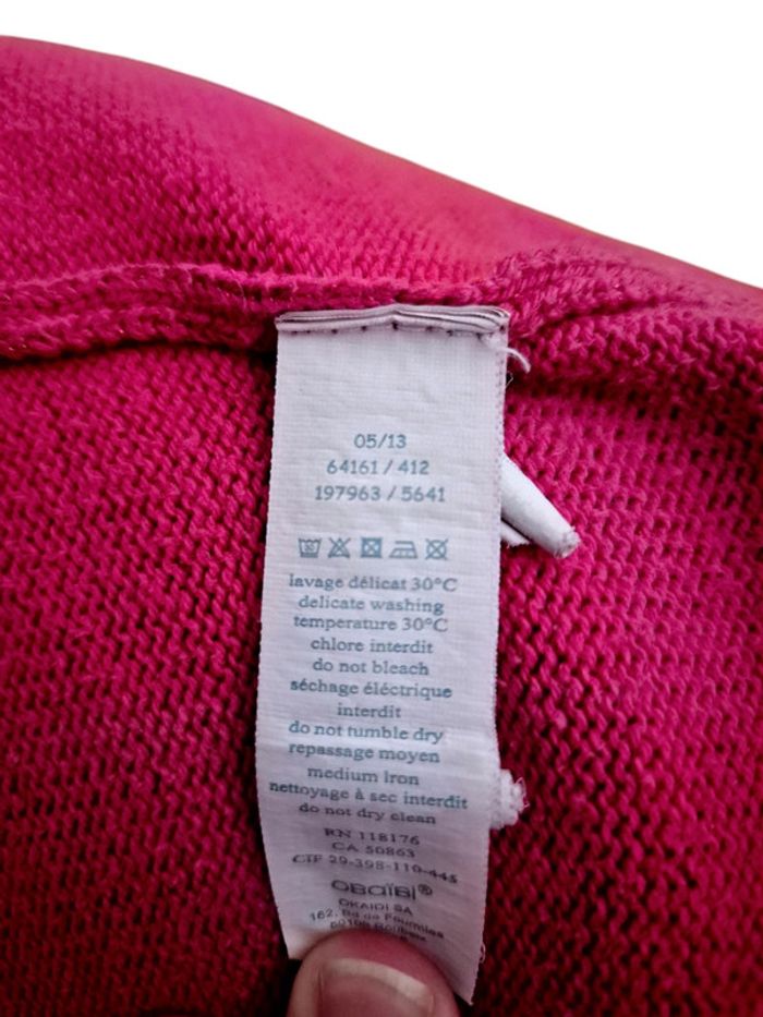 Gilet rose - photo numéro 3