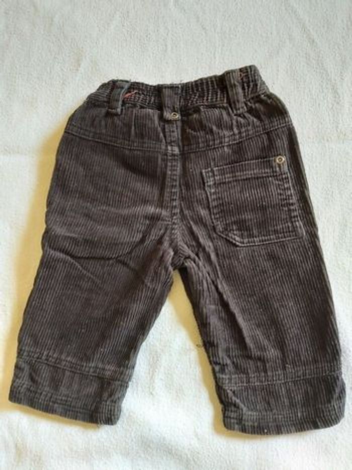 Pantalon velour 12 mois - photo numéro 2