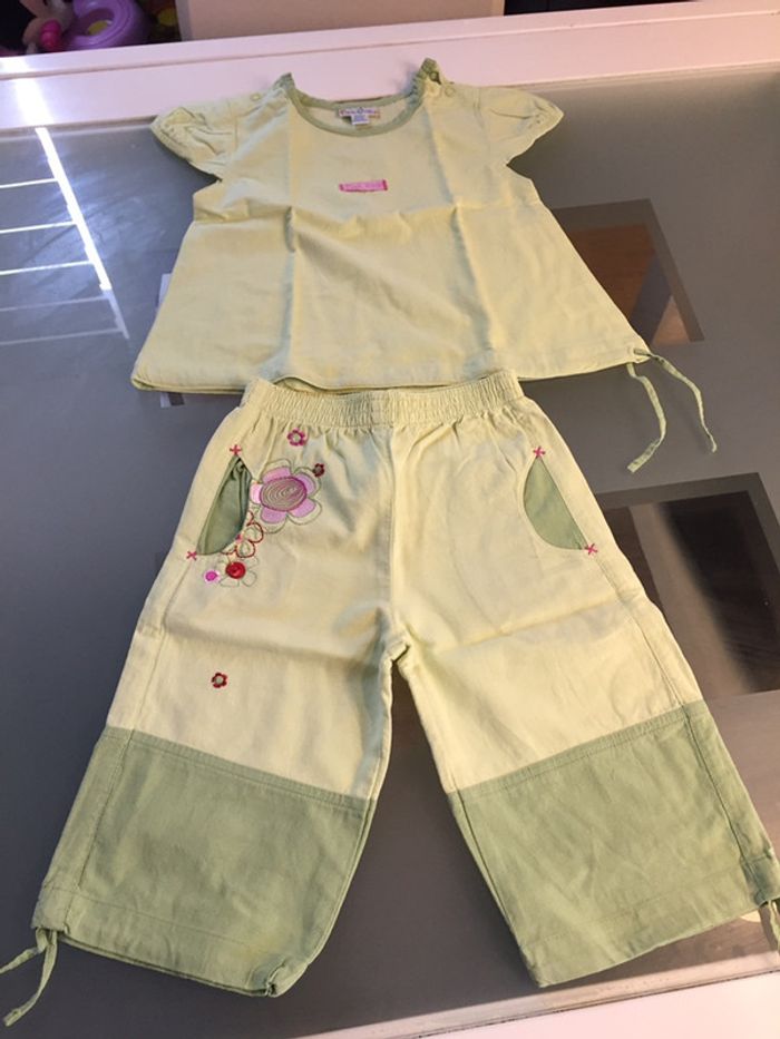 Ensemble fille 12 mois