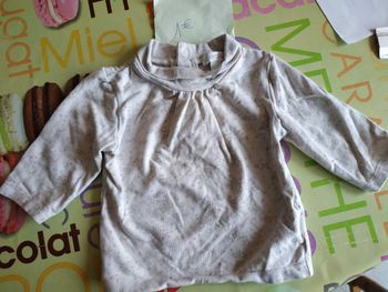 Tee-shirt manche longue 3 mois