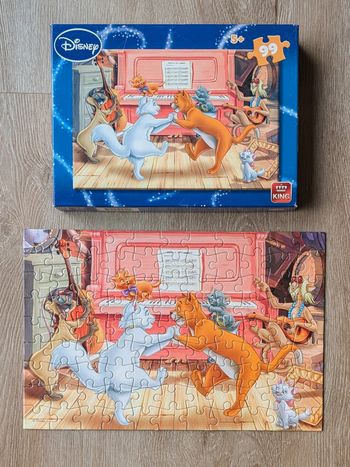 Puzzle 99 pièces Les Aristochats
