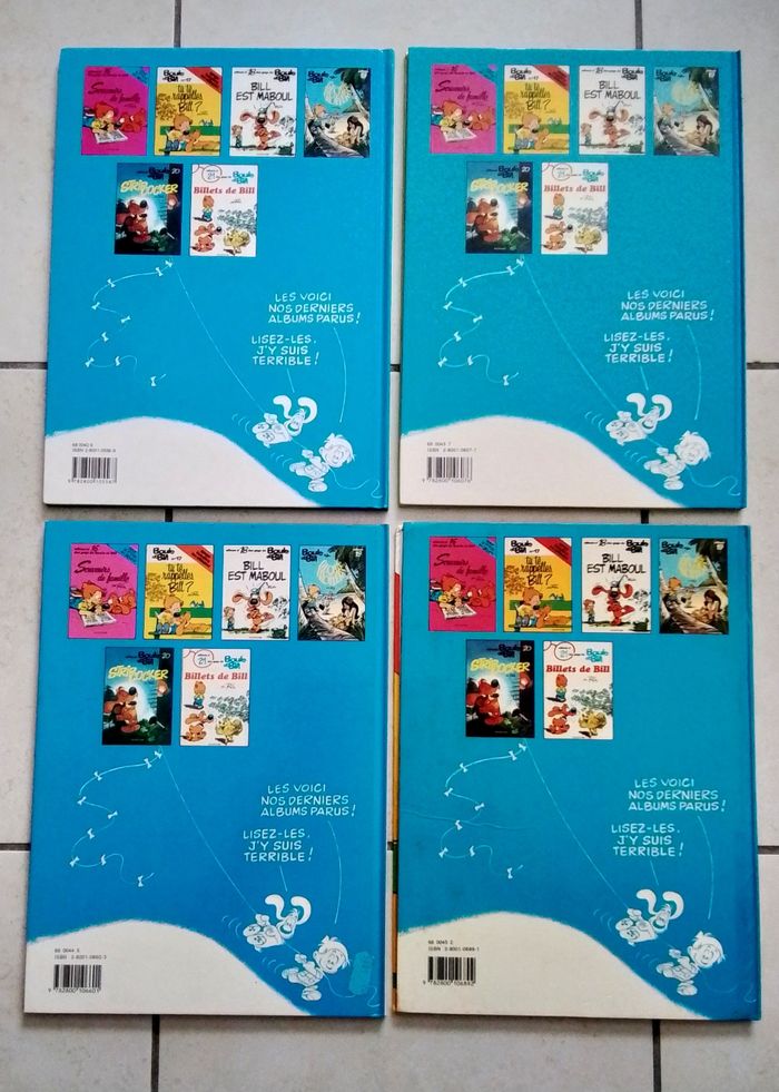 4 BD Boule et Bill tome 14 à 17 - photo numéro 3