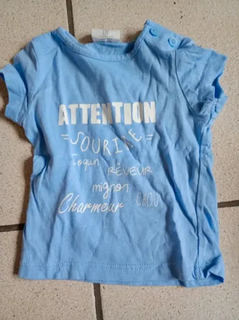 Tee shirt 1 mois 🔁