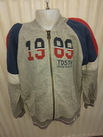 Gilet zippe garçon taille 10 ans marque teddy smith