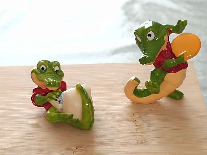 Lot de 2 crocodiles Ferrero 💚 Vintage 1993💚
