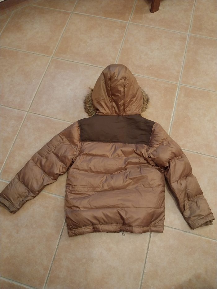 Manteau vertbaudet marron 14 ans - photo numéro 3