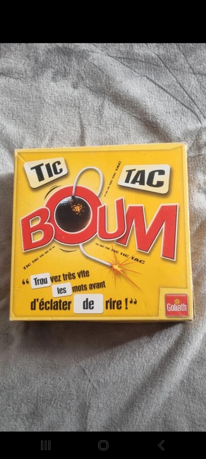 Tic-tac boum jeux de société
