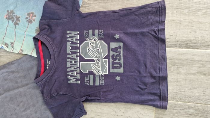 Lot de 5 tee-shirts manches courtes, taille 6 ans - photo numéro 2