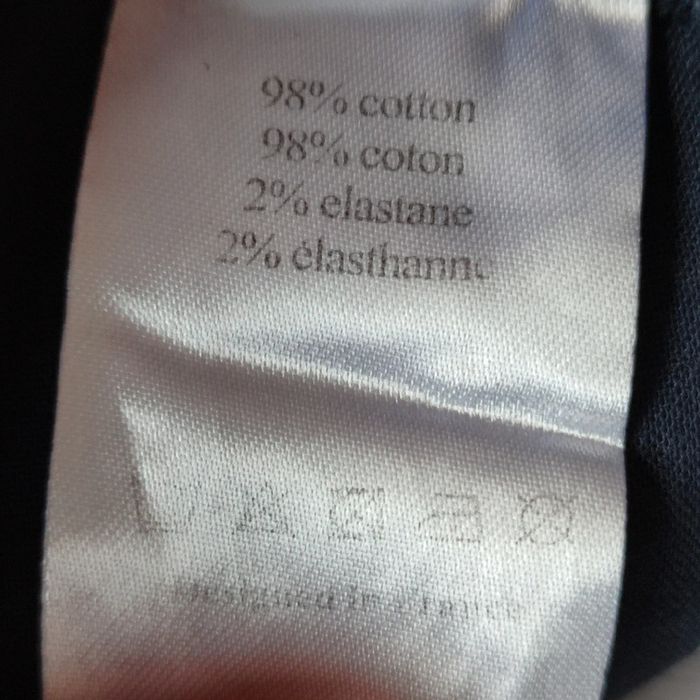 Pantalon chino en velours de coton bleu marine pour femme taille 44, Closette - photo numéro 5