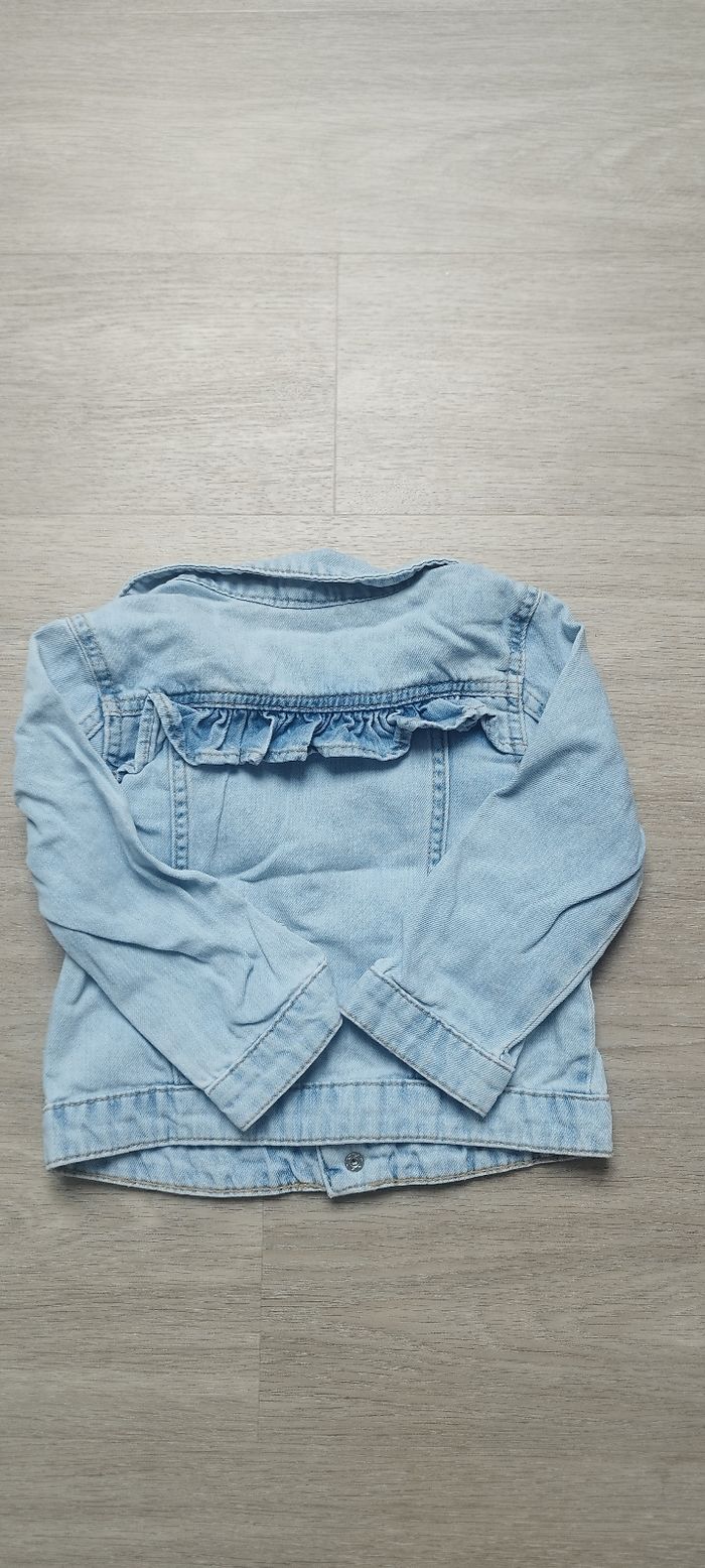 Veste en jeans à volants - photo numéro 5
