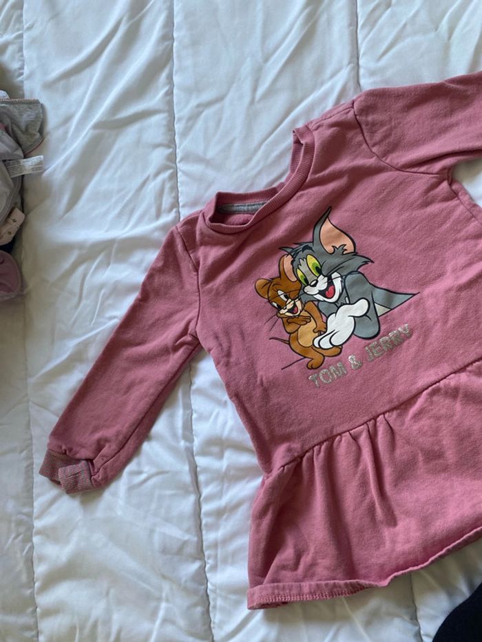 Robe pull taille 3 ans tom et Jerry - photo numéro 4