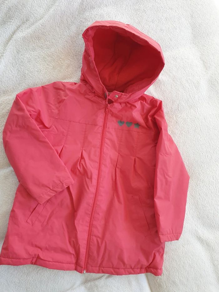 Manteau chaud imperméable fille 8 ans