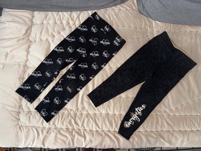 Lot 2 leggins taille 4 ans