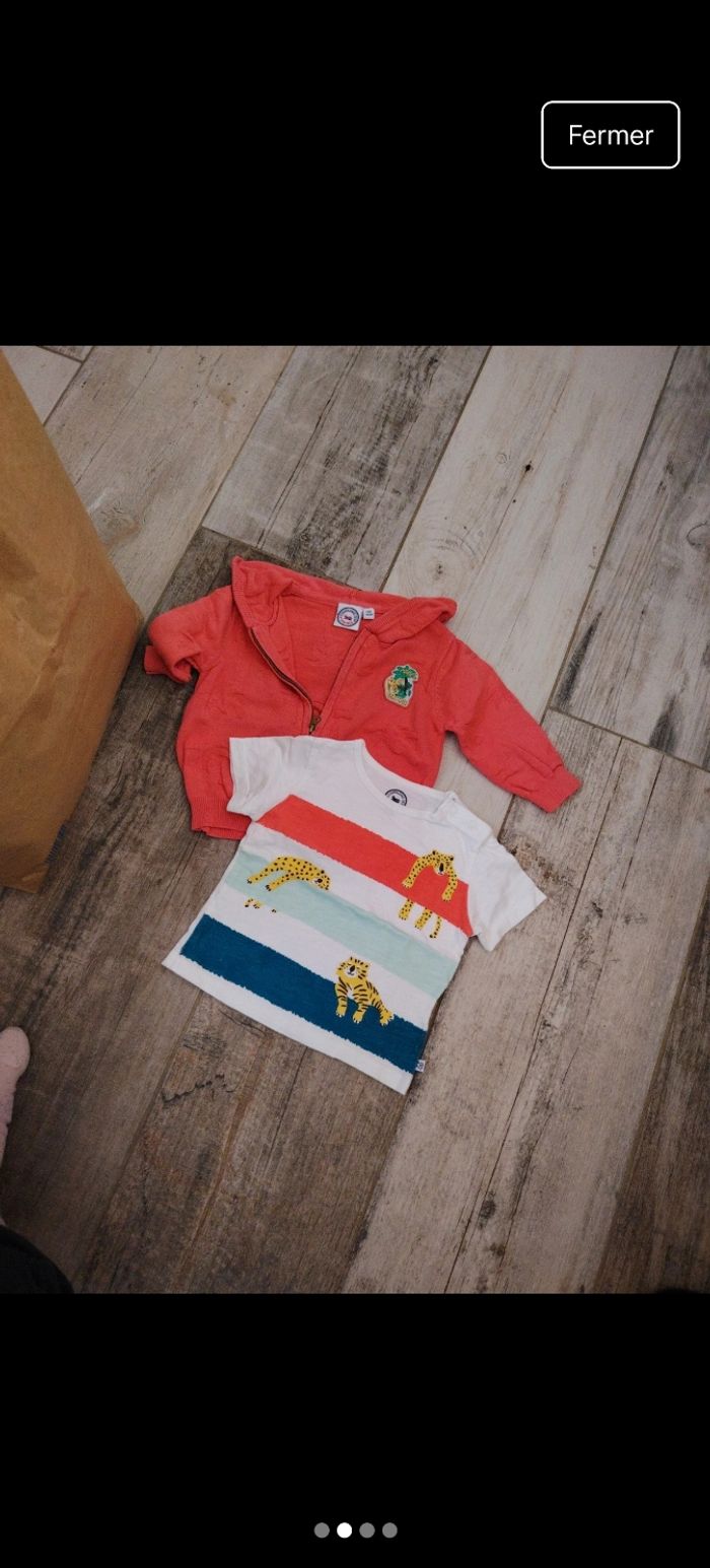 Lot vêtements garçon 12 mois - photo numéro 2