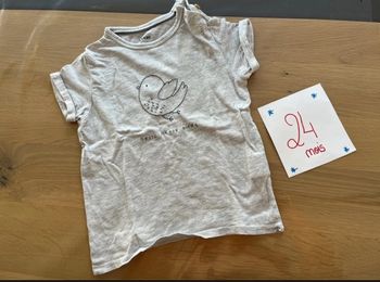 T-shirts 24mois