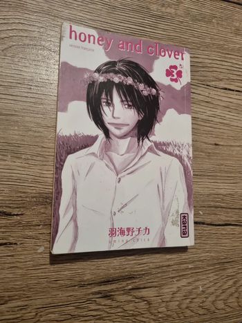 livre honey and clover kana fr