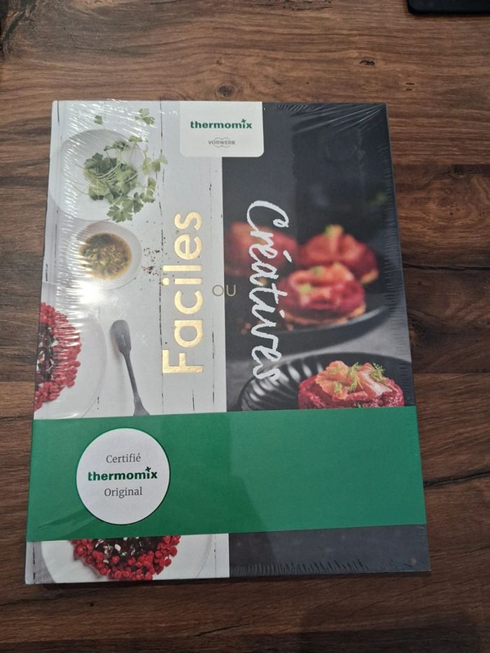 Livre Thermomix recette facile ou créative sous blister