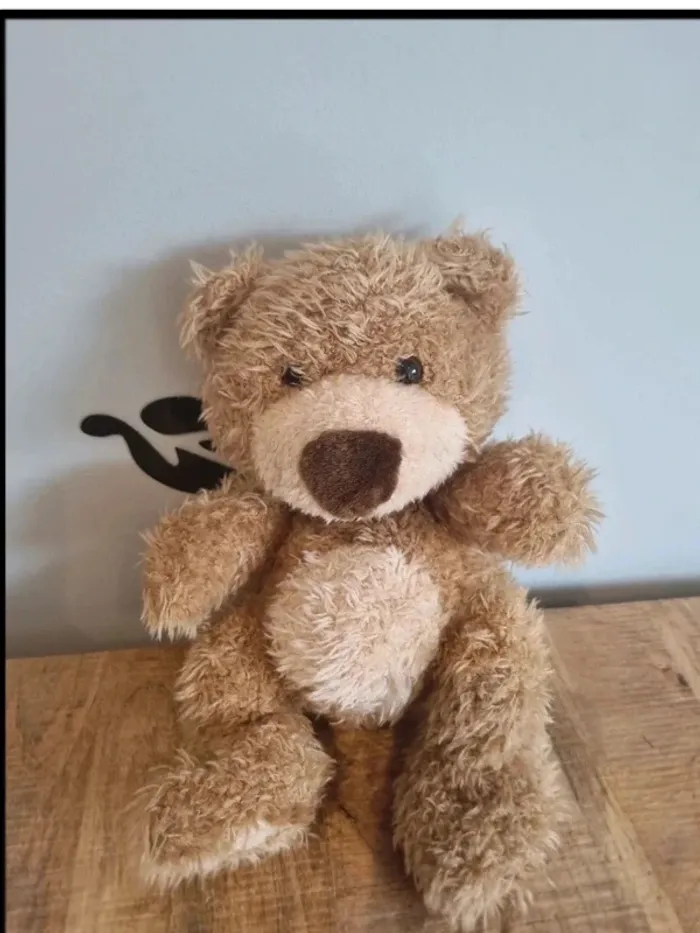 Happy horse Peluche Ours beige marron clair 30 cm - photo numéro 2