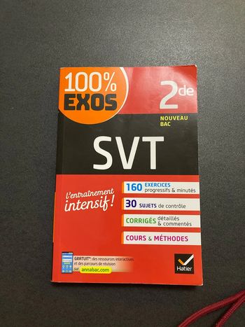 Svt lycée seconde 100% exos hatier