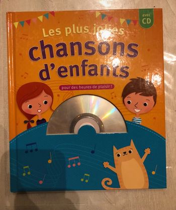 Chanson d’enfants avec cd neuf