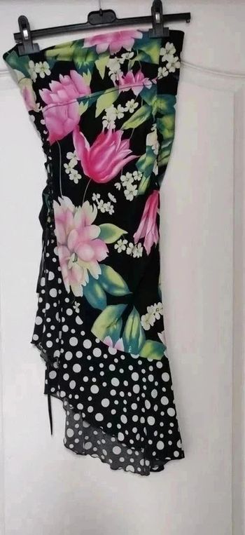 Superbe robe bustier fleurie L'onkel 40/42