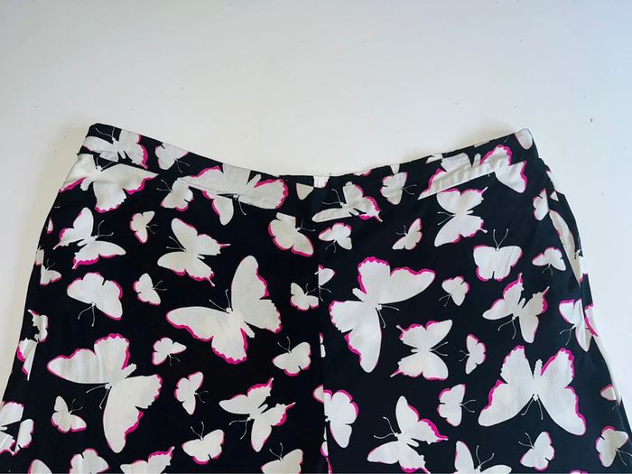 Pantalon fluide papillons - Taille 48 - photo numéro 3