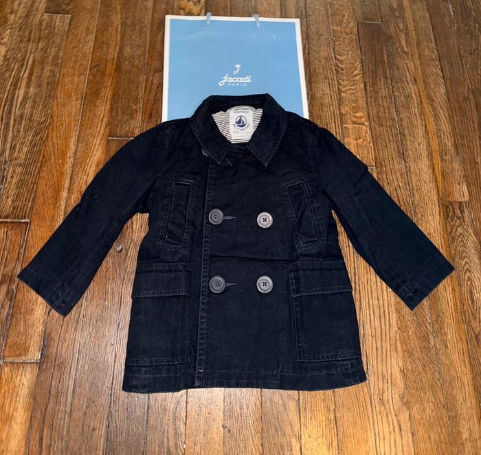 Caban coton petit bateau 3 ans