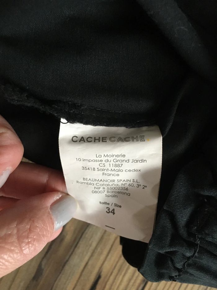 Jolie jupe vintage taille haute taille 34 - photo numéro 3