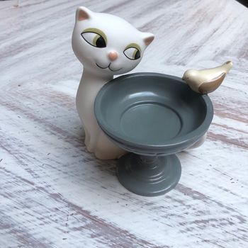 Porte bougie Partylite Chat à la fontaine