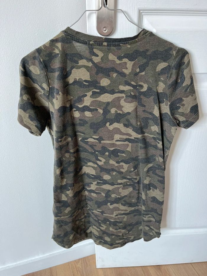 Tee shirt effet militaire - photo numéro 2
