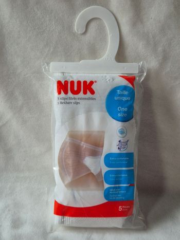 5 slips filets extensibles Nuk