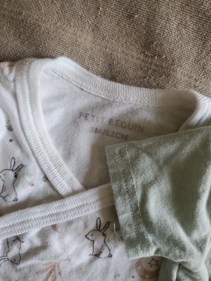 Lot de 2 bodys MC PB - photo numéro 4