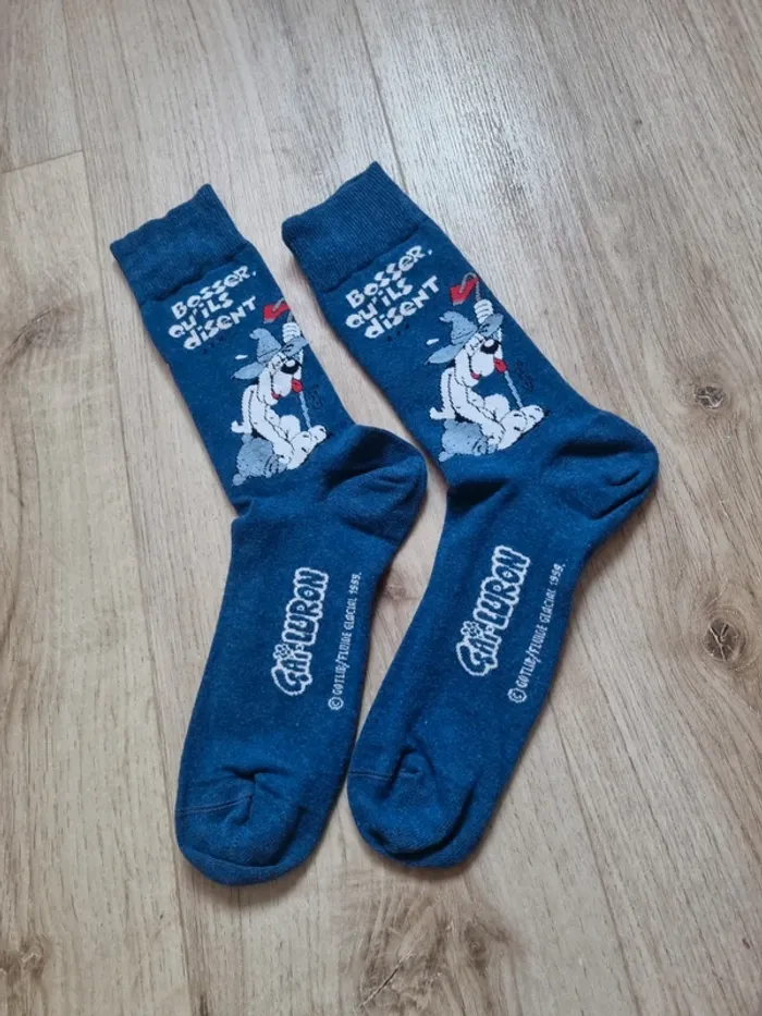 paire de chausettes gai luron gotlib fluide glacial 1999