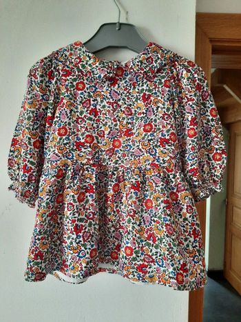 Robe fleurie Sergent Major 12mois ou 74 cm
